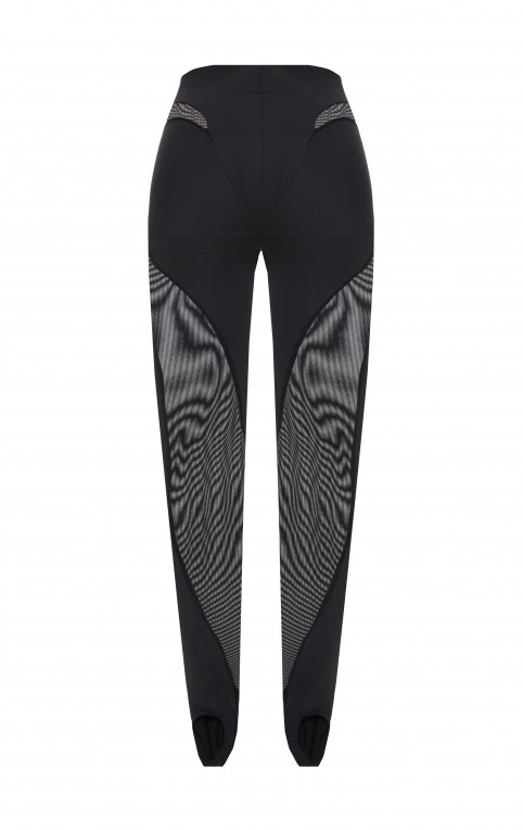 Легінси зі штрибками GEN 3 Чорні